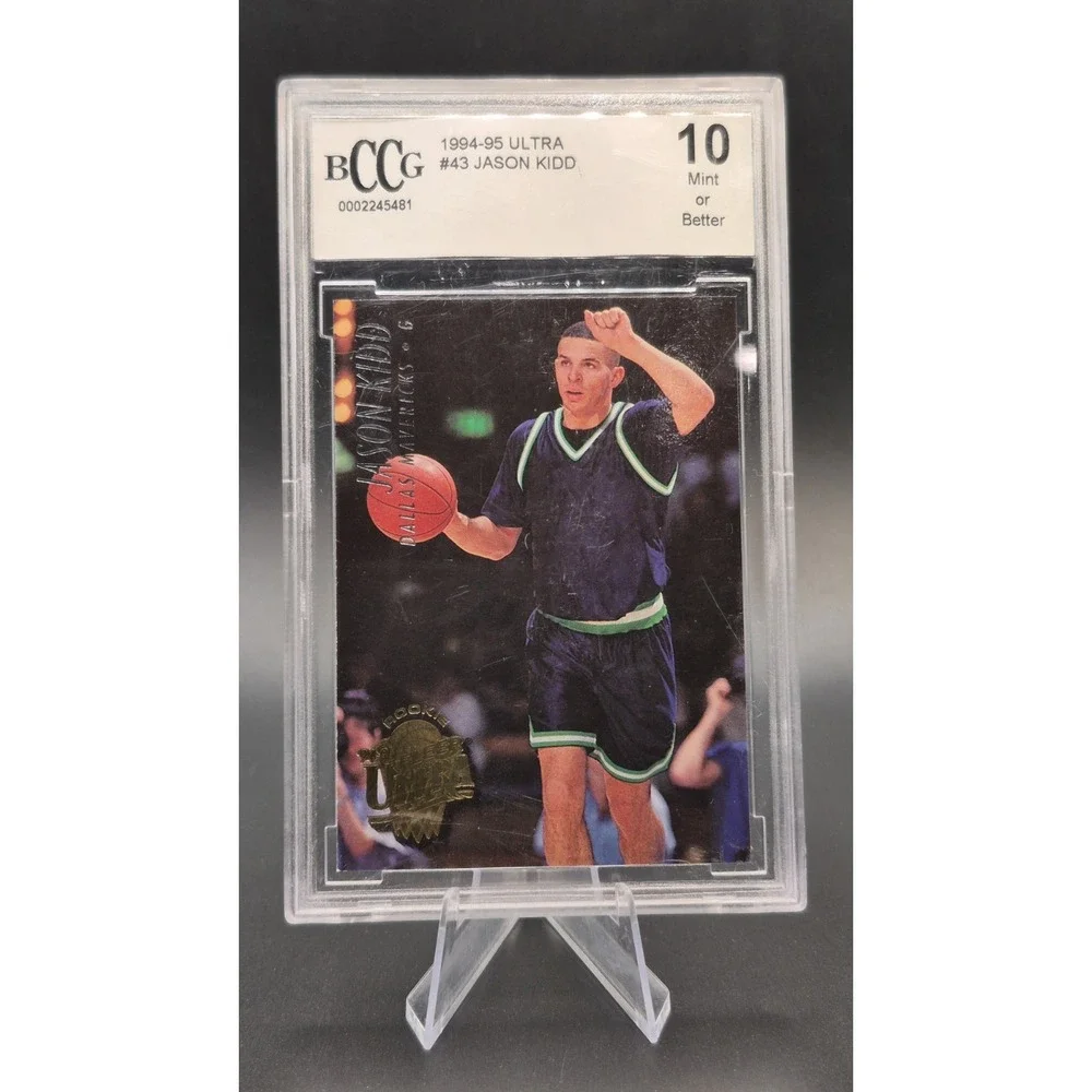 1994-95 Fleer Ultra Jason Kidd #43 Rookie (RC) BCCG 10 MINT Dallas Mavericks